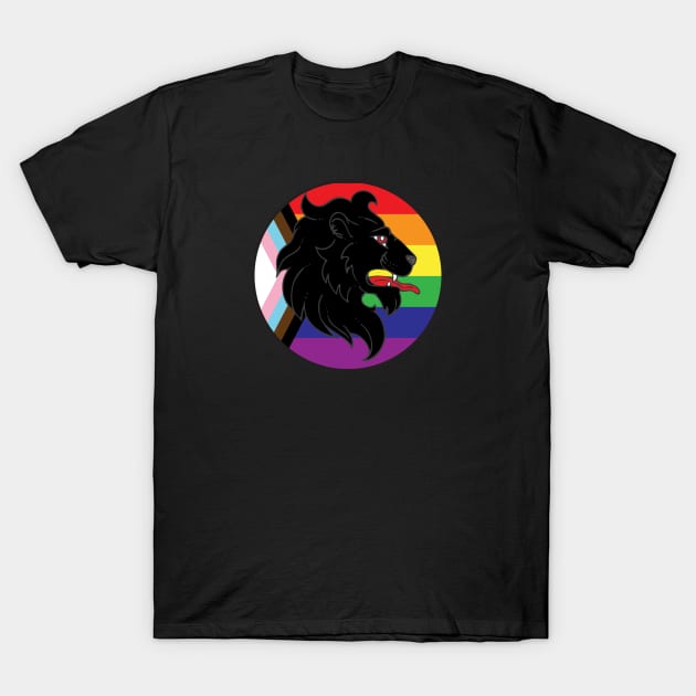 An Tir Pride - Pride Progress- Populace Badge Style 1 T-Shirt by Yotebeth